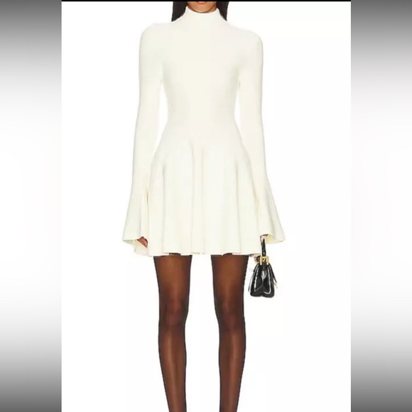 Ronny Kobo Wynne Knit Dress in EggshellRonny KoboColor:Eggshel Xs - Picture 1 of 16